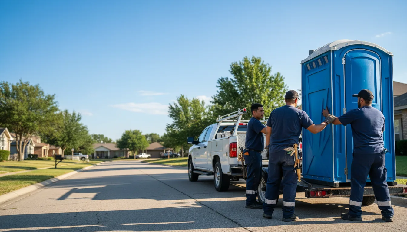 Portable Toilet Rental in Fredericksburg, IN near me